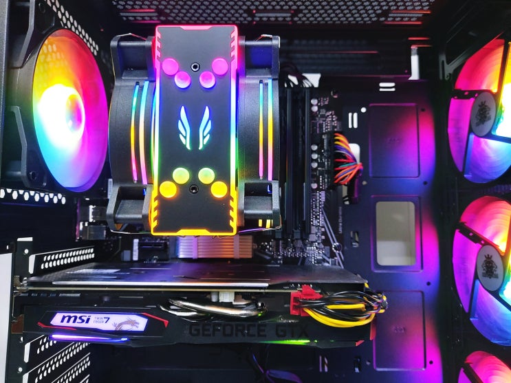  라이젠 5600X 32GB GTX1660SUER 루미온사양 조립컴퓨터