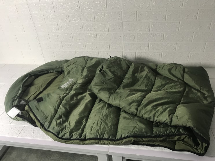  캠핑 열선침낭 차박 낚시 발열침낭