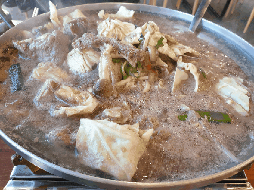  청도 청정한우식육식당 무한리필 불고기전골