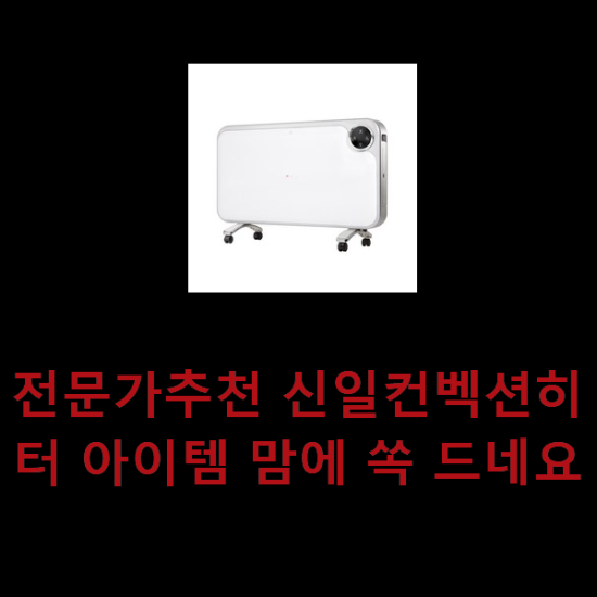 전문가추천 신일컨벡션히터 아이템 맘에 쏙 드네요 전문가추천 신일컨벡션히터 아이템 맘에 쏙 드네요