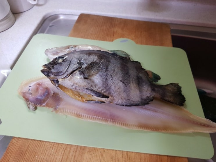  반건조생선 구이 저녁반찬으로 넘나 좋은 친정아빠