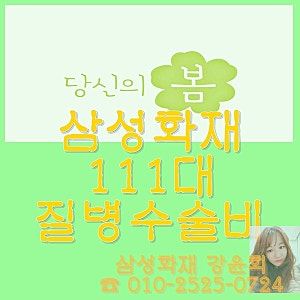 삼성화재 111대 질병 수술비