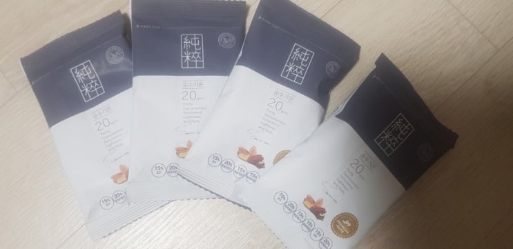  산과들에 한줌견과 순수가온 건강 간식 선물세트