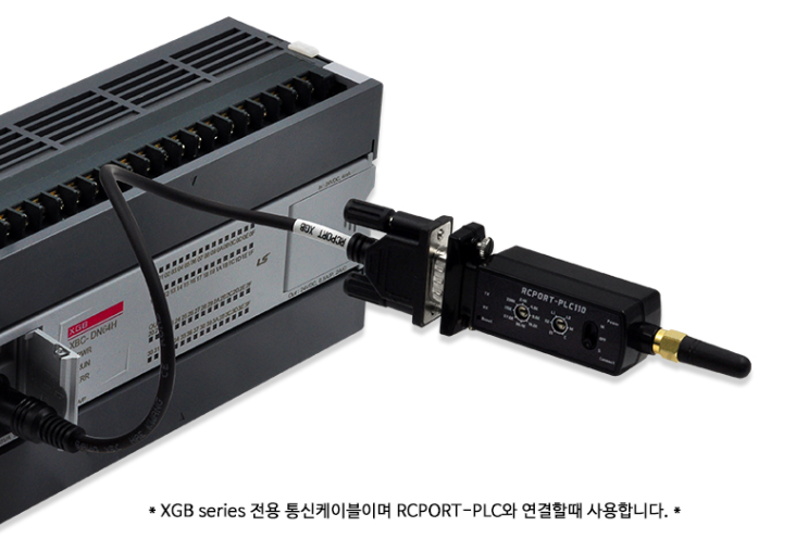 RCPORT-PLC SET 통신케이블 사용방법 LS MASTERK XGB XGT MITSUBISHI 미쓰비시 미쯔비시 MELSEC-Q CIMON 사이먼PLC CM1 RJ11