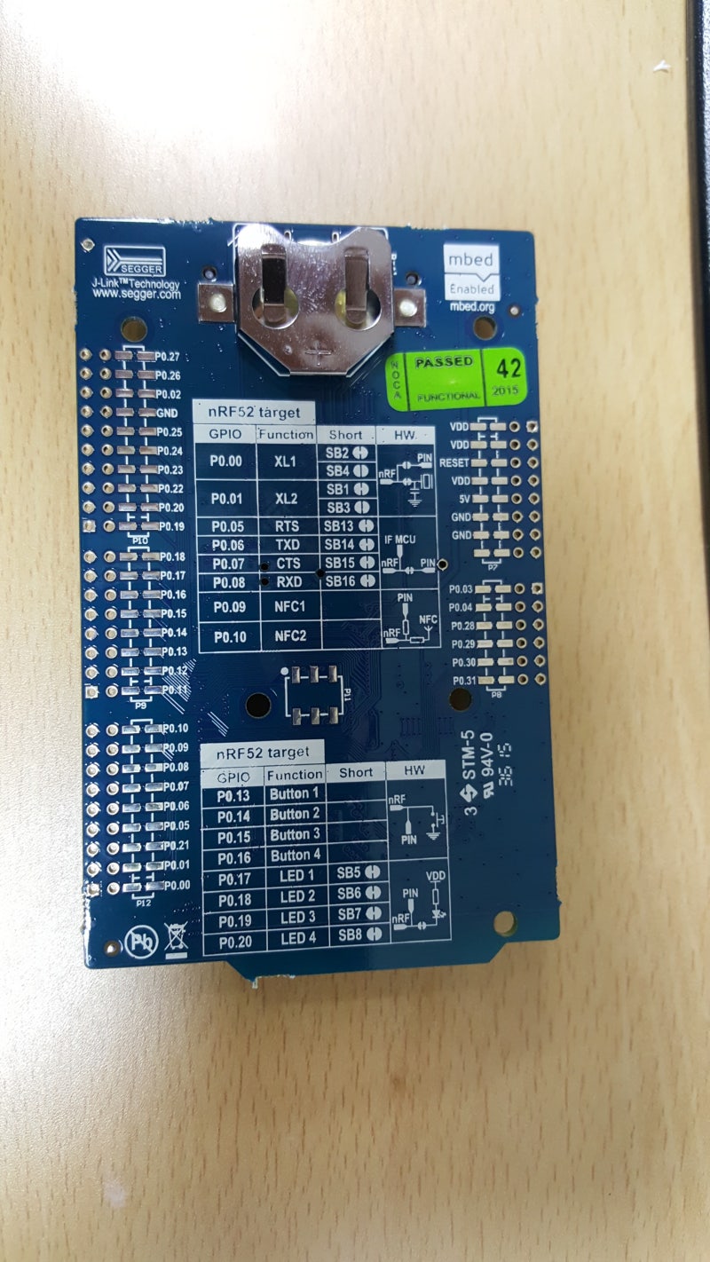 Nordic nRF51, nRF52 Development kit : 네이버 블로그