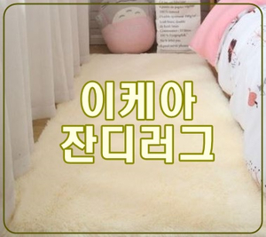  [이케아 잔디러그] 엄정화 러그로 우리집 거실도 따뜻한 힐링공간으로!
