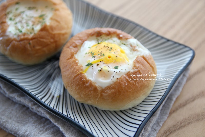 계란빵 만들기 모닝빵 에그토스트 맛있는 모닝빵 계란 요리 3