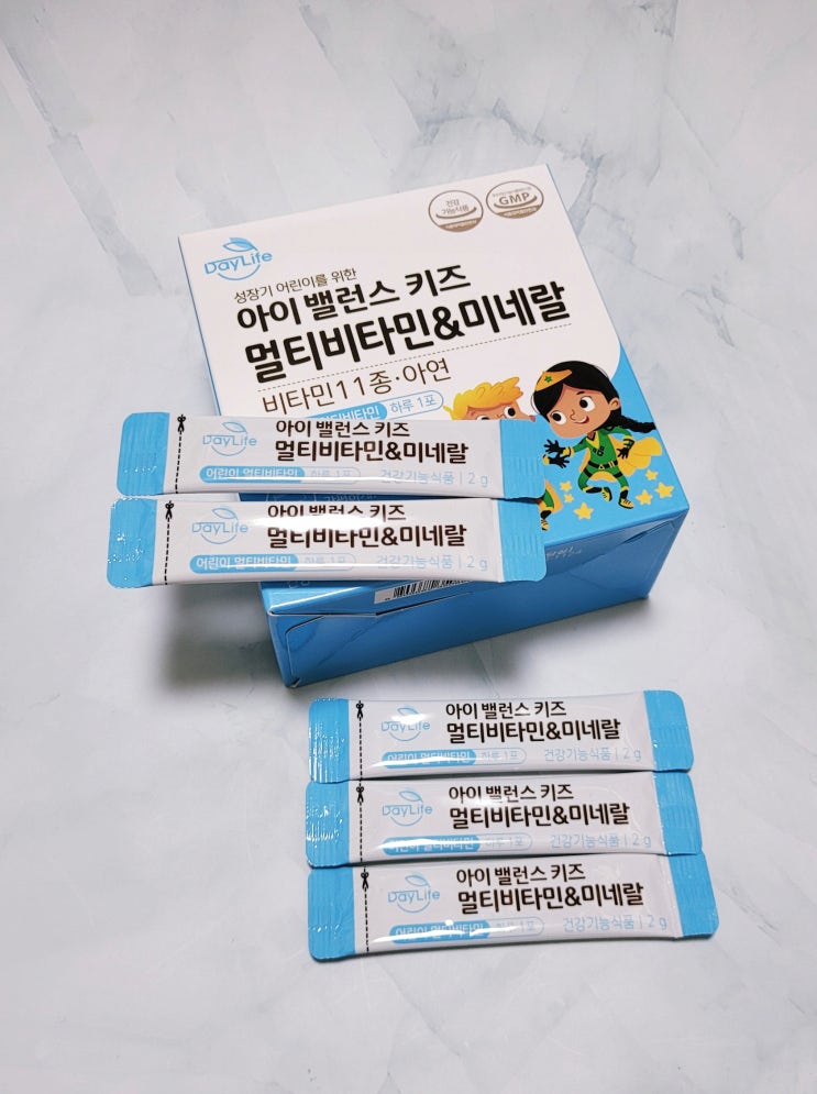  유아영양제 추천 :: 데이라이프 아이밸런스 키즈 멀티비타민&미네랄