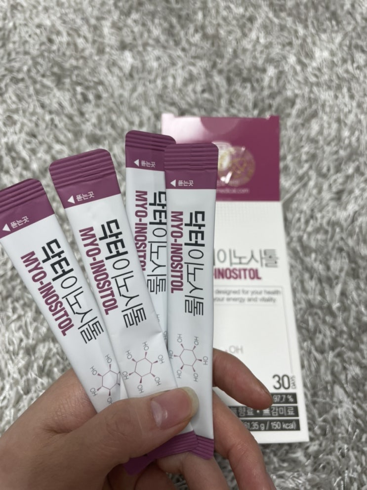  [임신준비] 월경주기 회복에 도움을 주는 닥터 이노시톨  ''