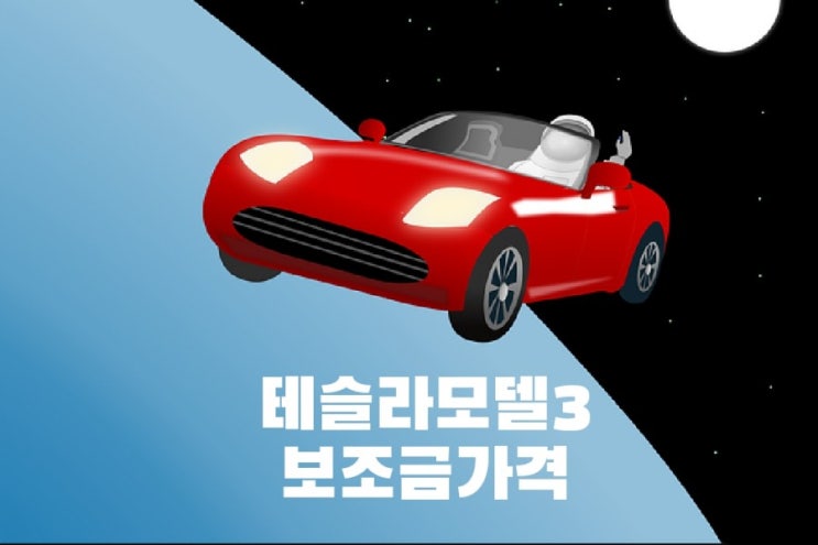  테슬라 모델3 실구매가 보조금은 얼마길래?