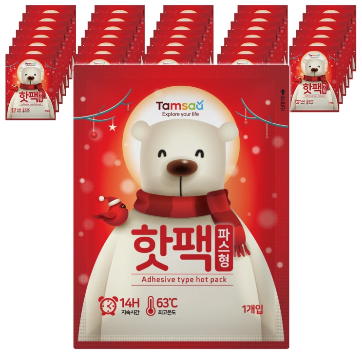 인기 많은 탐사 파스형 붙이는 타입 핫팩 40g, 35개입(로켓배송) 추천해요