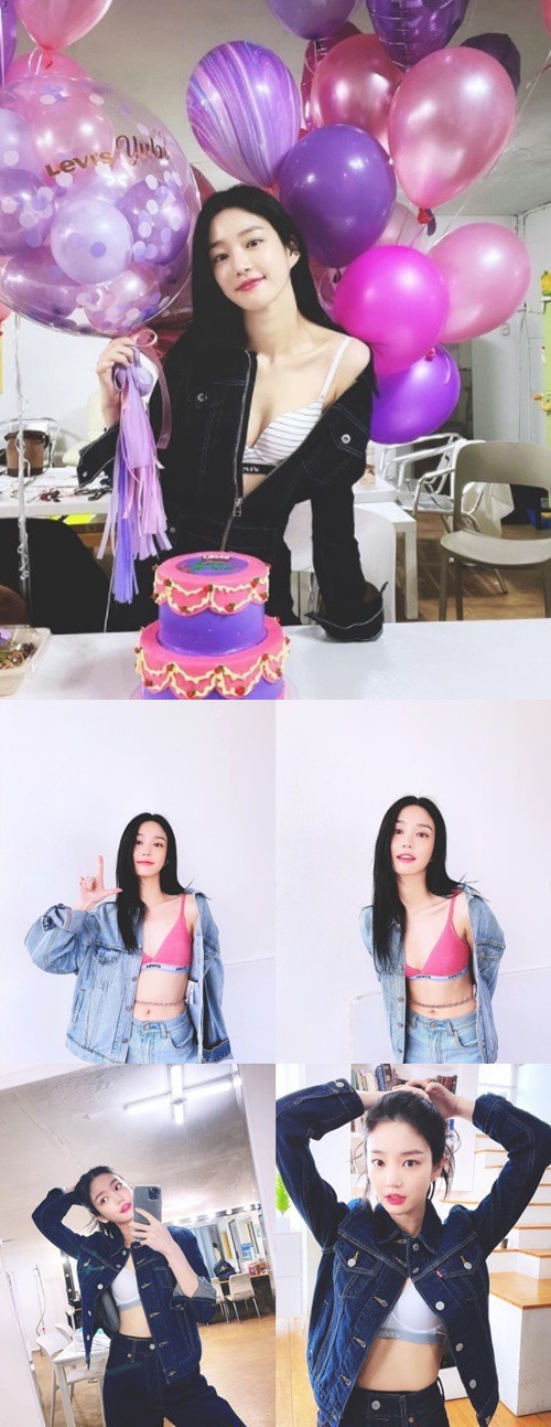  이유비 속옷모델다운 청순 섹시 포즈