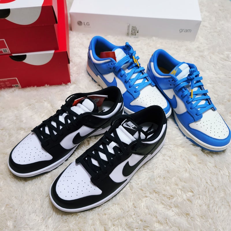 [NIKE] 나이키 덩크 로우 레트로 블랙/Dunk Low Retro DD1391 100 리뷰 (feat.덩크로우 코스트)