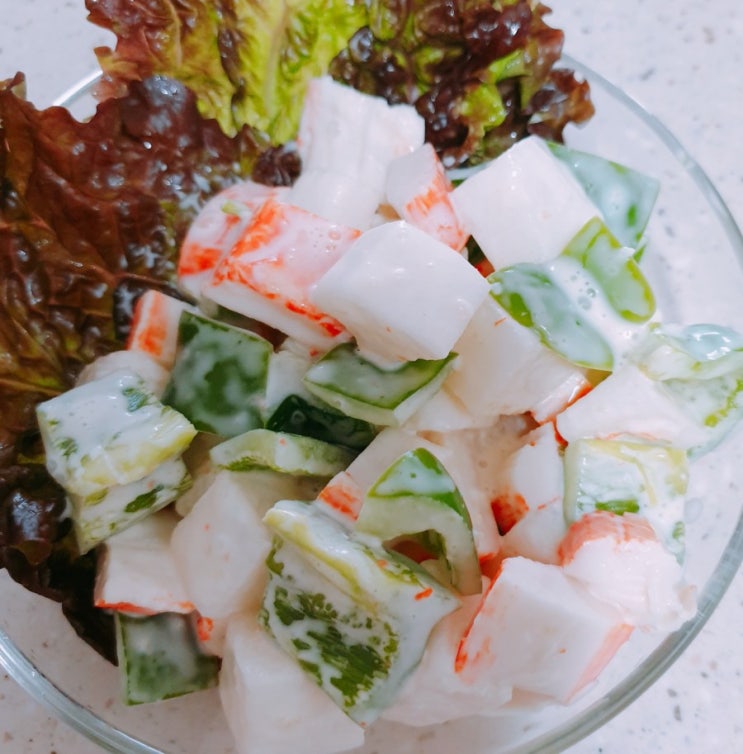  치킨무 활용