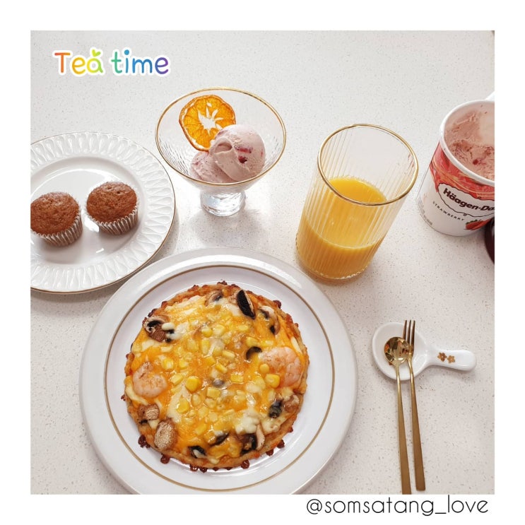  [som's homebaking 17]NO밀가루 집에서 피자만들기