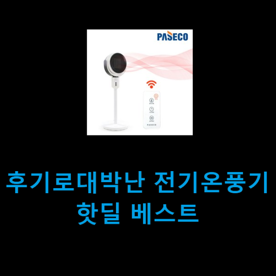 후기로대박난 전기온풍기 핫딜 베스트 후기로대박난 전기온풍기 핫딜 베스트