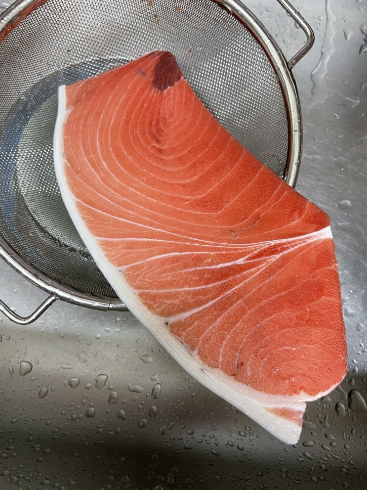  참치회배달??집에서먹는참치회(a.k.a.냉동참치해동)