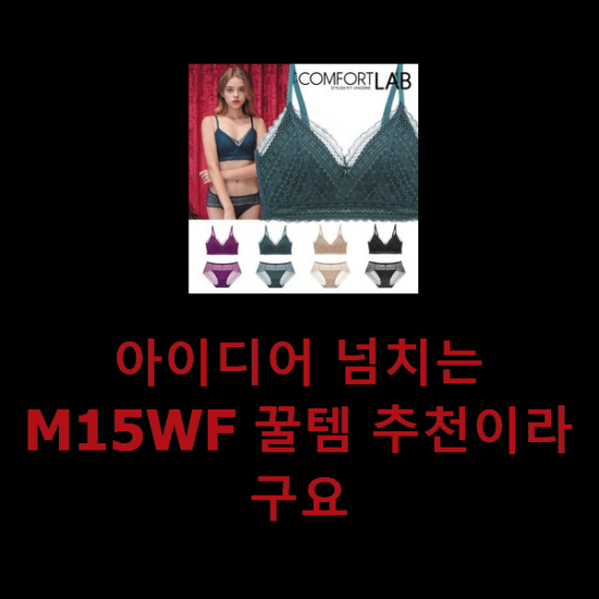 아이디어 넘치는 M15WF 꿀템 추천이라구요 아이디어 넘치는 M15WF 꿀템 추천이라구요