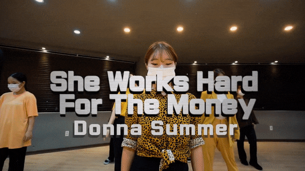 청주브랜드뉴댄스학원/왁킹베이직/Donna Summer-She Works Hard For The Money