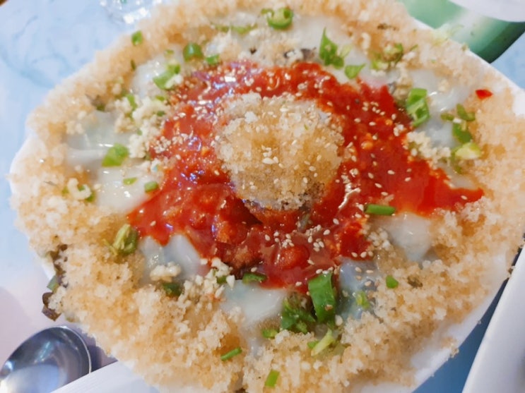  강남구청역 맛집 맛짱 조개  논현동 포 뜨는 오징어 회 존맛탱