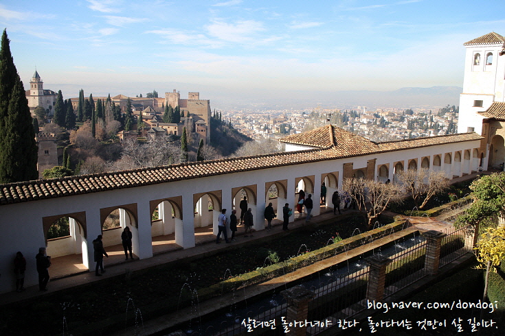  [그라나다] 알람브라(Alhambra) 2 - 계속되는 실패, 알토스 정원과 바호스 정원