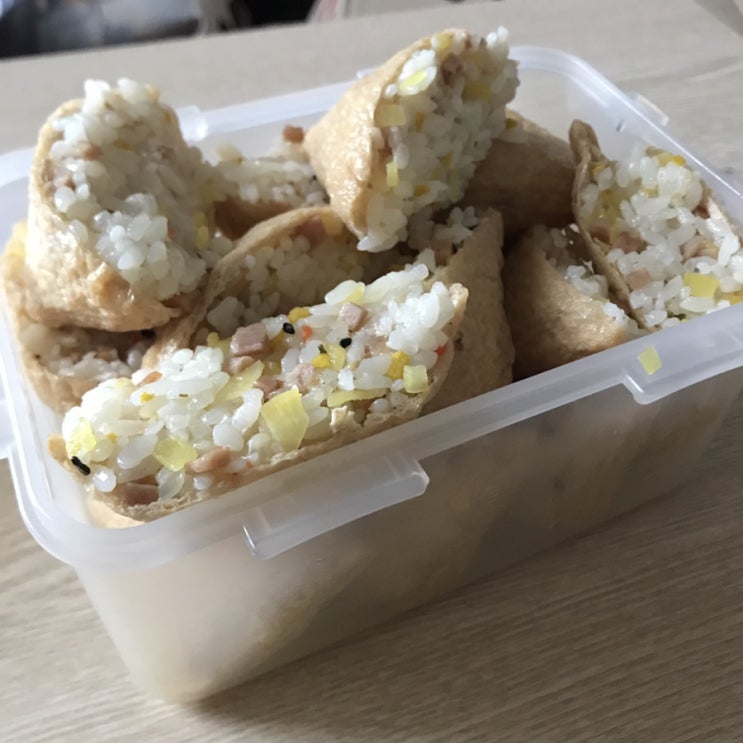  [자취생 요리] 유부초밥 더 맛있게 만들기