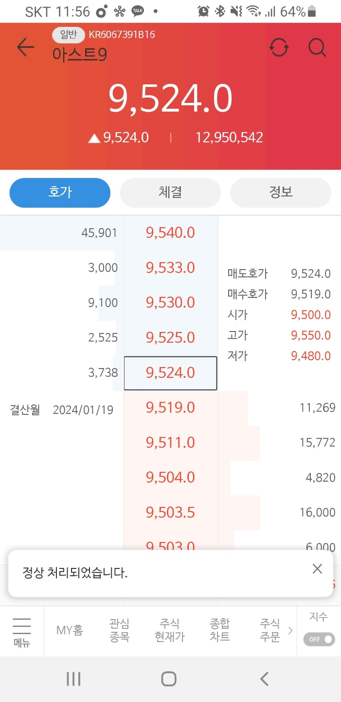  [업데이트] 아스트 BW- 상장일 이후 수익률 변화 추이