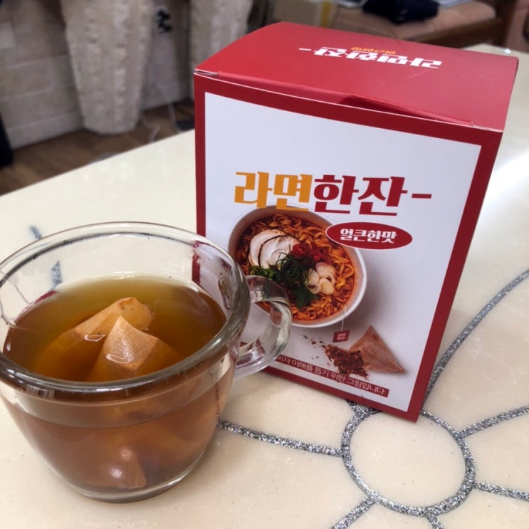  살안찌는 간식 저칼로리라면 이음플라넷 라면티백 추천