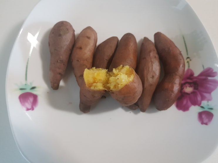  고구마삶는 법, 압력밥솥 고구마 찌기