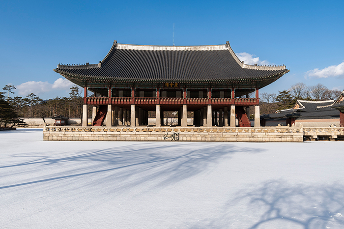  경회루에 눈보라 칠 때 / 경복궁 / 궁궐이야기