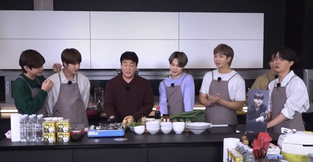  달려라방탄 125 (Run BTS 125) 달방 백종원 등장! 방탄 백종원 만남!