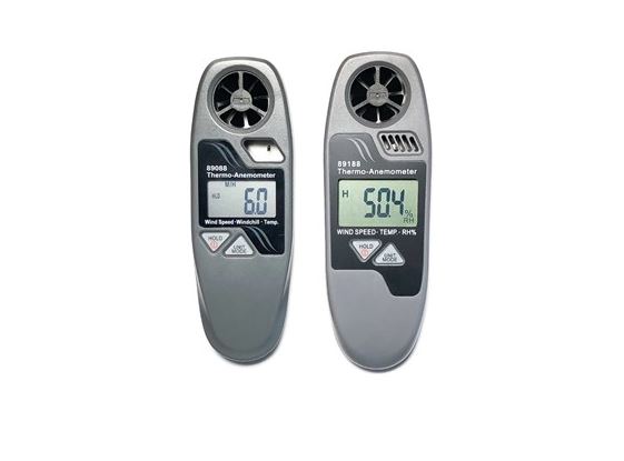  Digital Wind/Temperature Meters