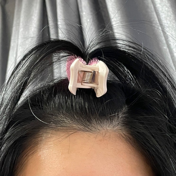  필리밀리 헤어롤핀으로 간단하게 뿌리볼륨 살리기