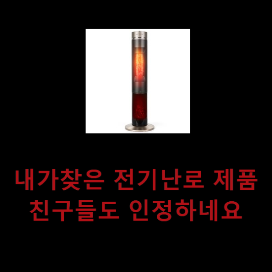 내가찾은 전기난로 제품 친구들도 인정하네요 내가찾은 전기난로 제품 친구들도 인정하네요