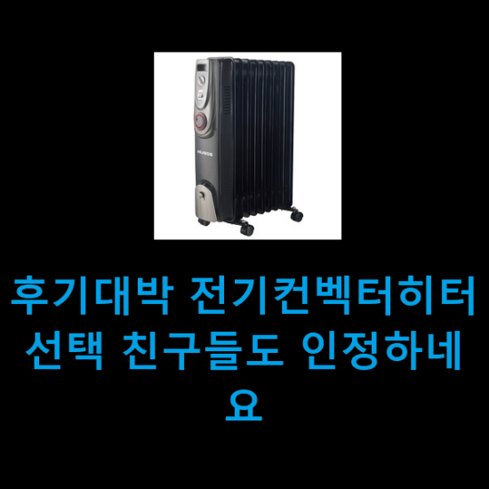 후기대박 전기컨벡터히터 선택 친구들도 인정하네요 후기대박 전기컨벡터히터 선택 친구들도 인정하네요
