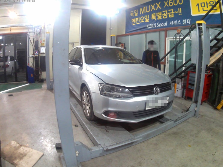  김포 양곡 수입차 정비 코어모터스에서 제타 엔진오일 교환 관리해요