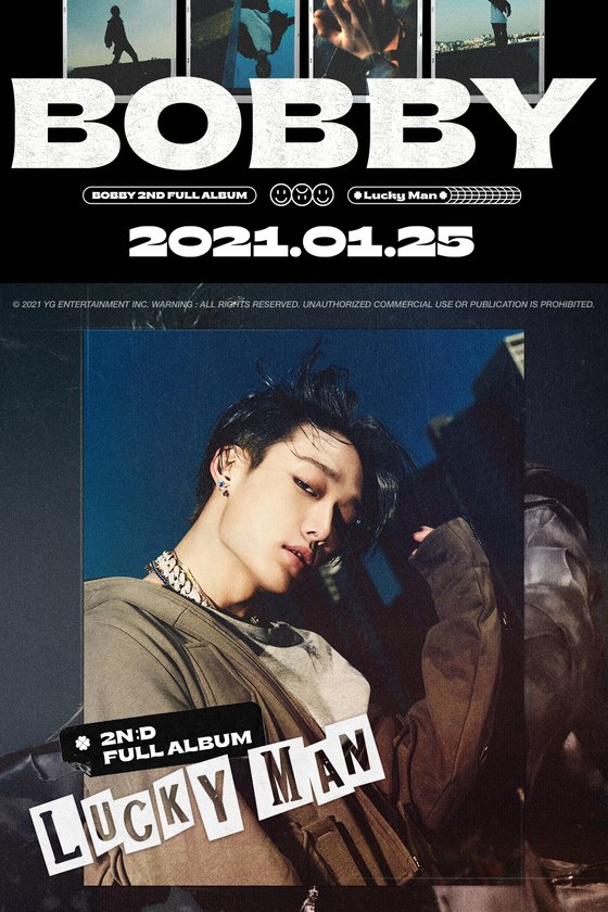  '컴백 D-6' 바비, 강렬한 아우라 '럭키 맨'
