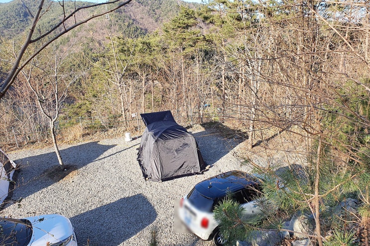 경남 고성 대충 캠핑장 조용하게 쉬었어요