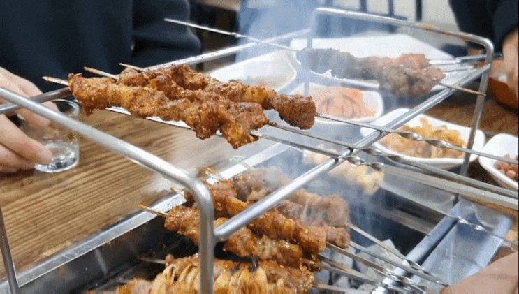  명학역 성결대 맛집 '진달래양꼬치' 꿔바로우, 새우구이와 가지볶음까지 회식장소로 추천 안양 중국요리전문점