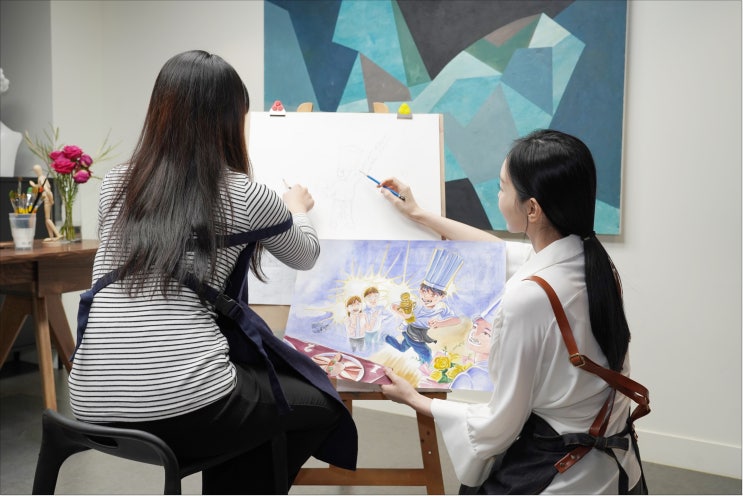  청강대 애니과 과외 고민중이에요