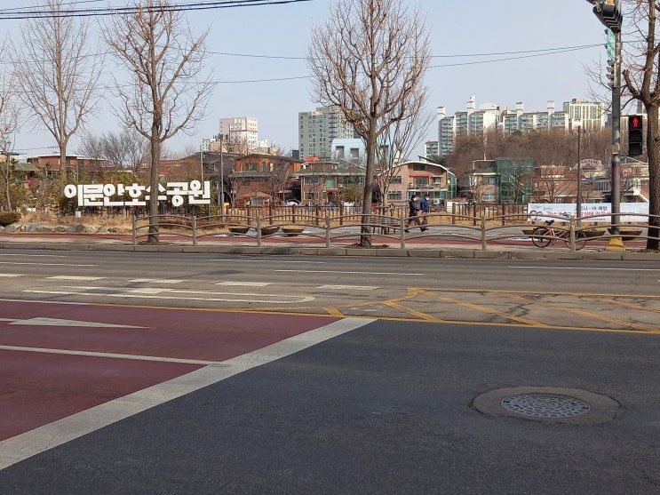 경기도 구리시 이문안호수공원에서 찍은 사진