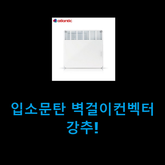 입소문탄 벽걸이컨벡터 강추! 입소문탄 벽걸이컨벡터 강추!