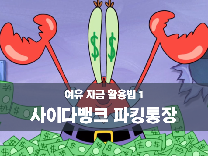  파킹통장 SBI저축은행 사이다뱅크 l  비상금 넣었더니 매월 이자가?