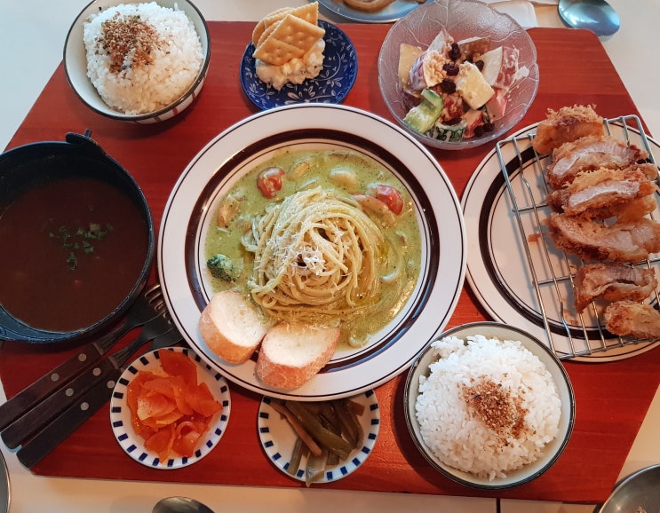 [맛집탐방] 대구 <토끼정> 크림카레우동, 토끼 밥상 :: 북구 침산동 삼성창조경제단지c