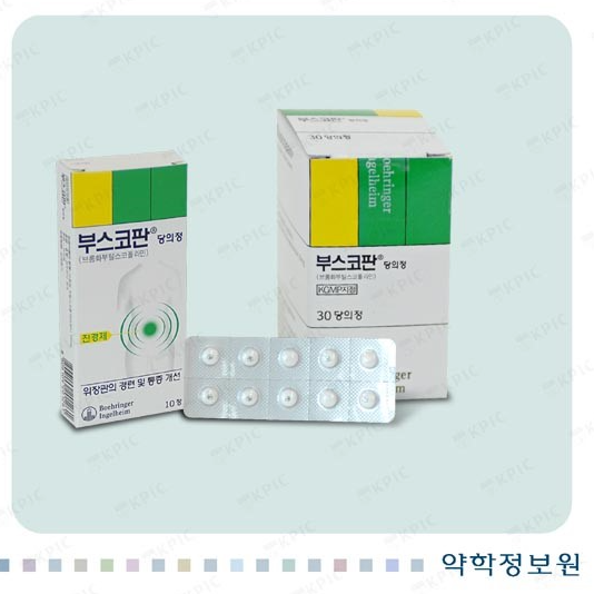  진경제 부스코판 당의정 효능, 부작용
