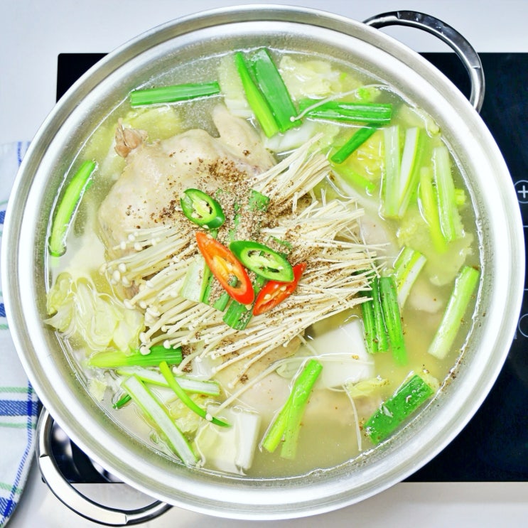  [삼계탕 끓이는법]닭한마리 레시피 닭백숙 끓이는법