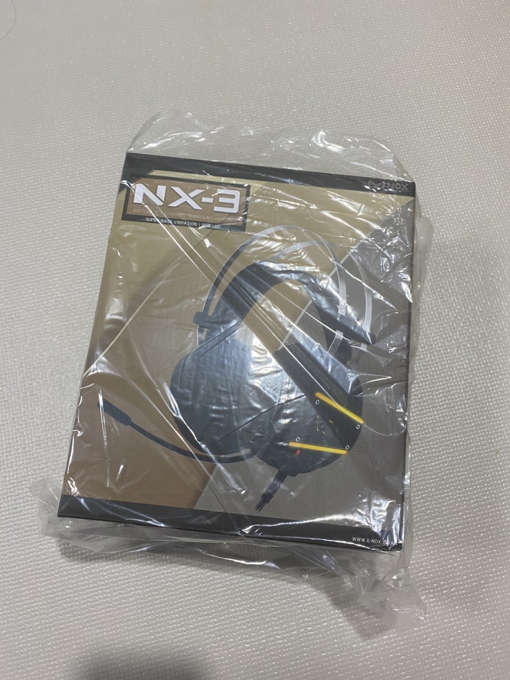 녹스 NOX NX-3 게이밍 진동 헤드셋 [리뷰]