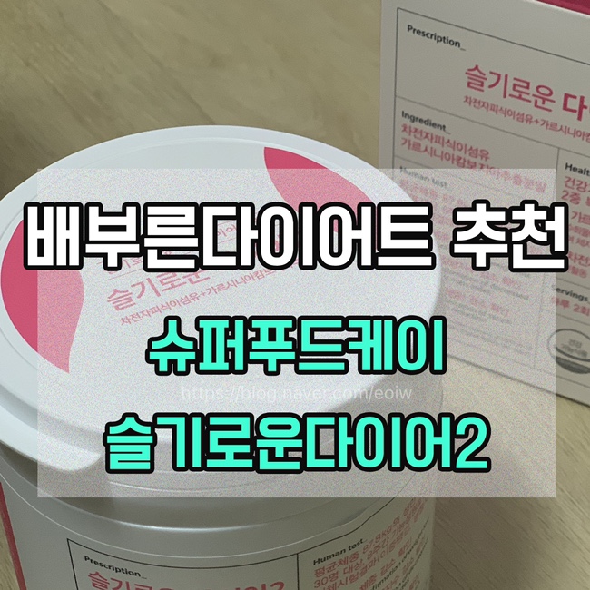  [배부른다이어트 추천] 슈퍼푸드케이 슬기로운다이어2