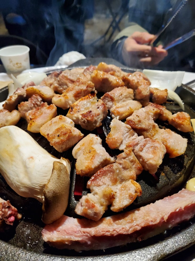 광주 용봉동 맛집 돼지생갈비, 삼겹살 '이씨네푸줏간'