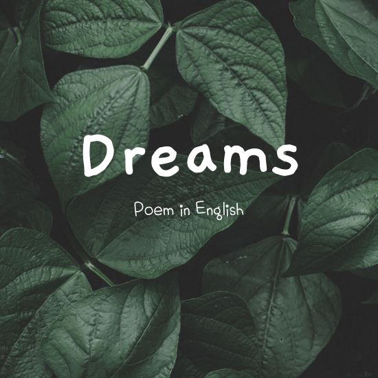  Poem in English 2탄 : Dreams by Langston Hughes